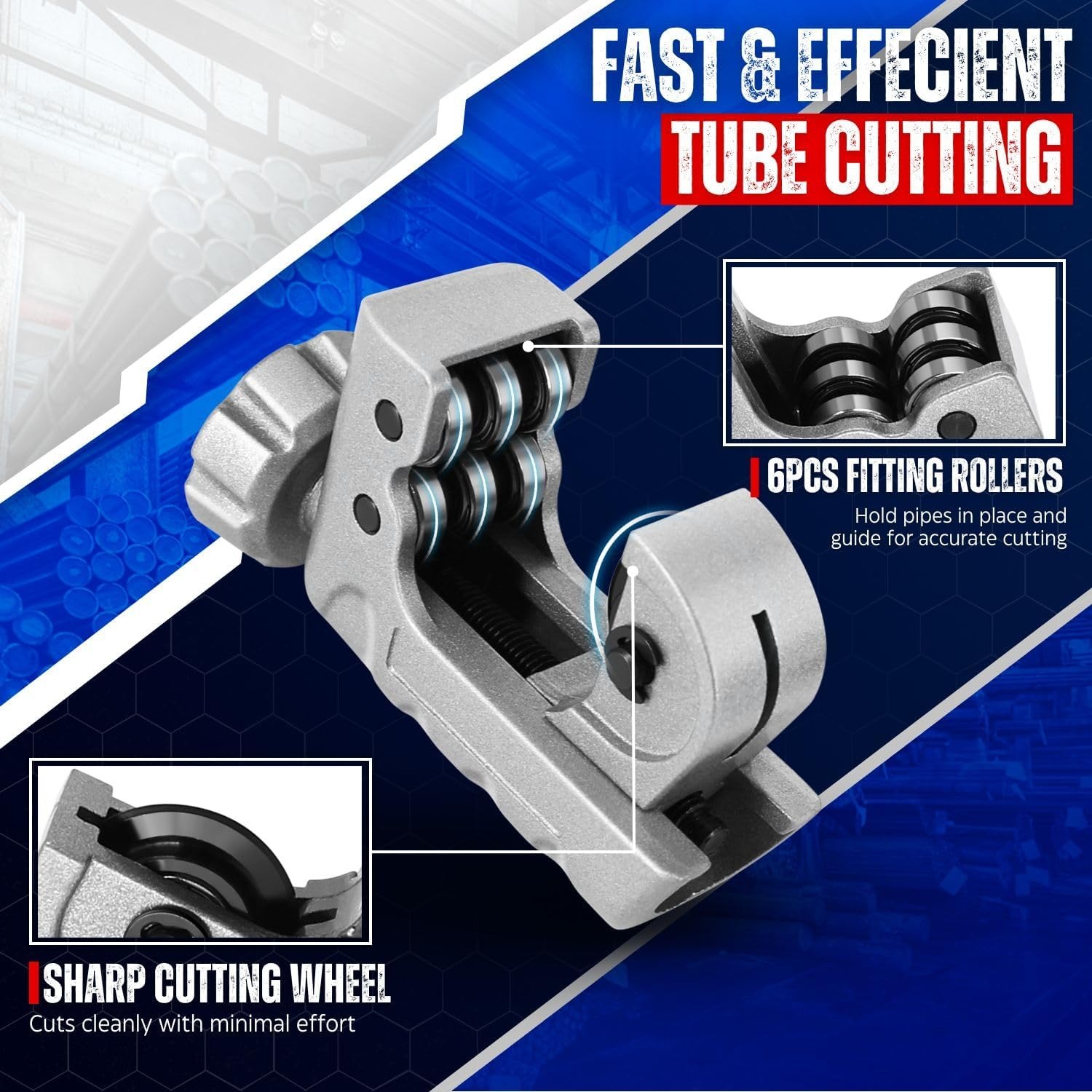 Bearing-type Pipe Cutter Rotar - Pipe Cutter Ratchet ulasan dan harga
